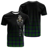 Duncan Modern Tartan Crest T-shirt - Alba Celtic Style